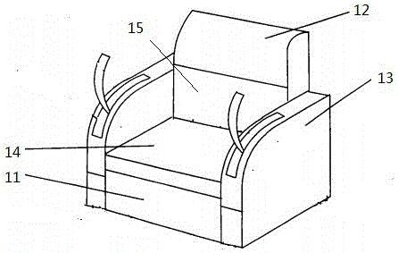 一种升降式沙发结构的制作方法