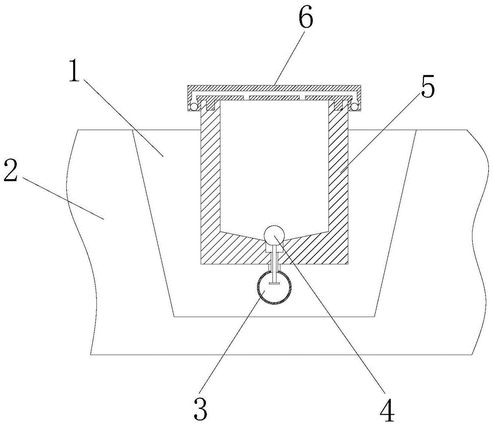 一种具有排水功能的电缆沟的制作方法