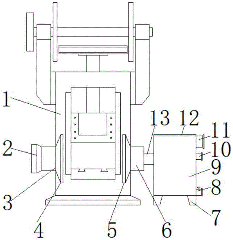 摩擦压力机的制作方法