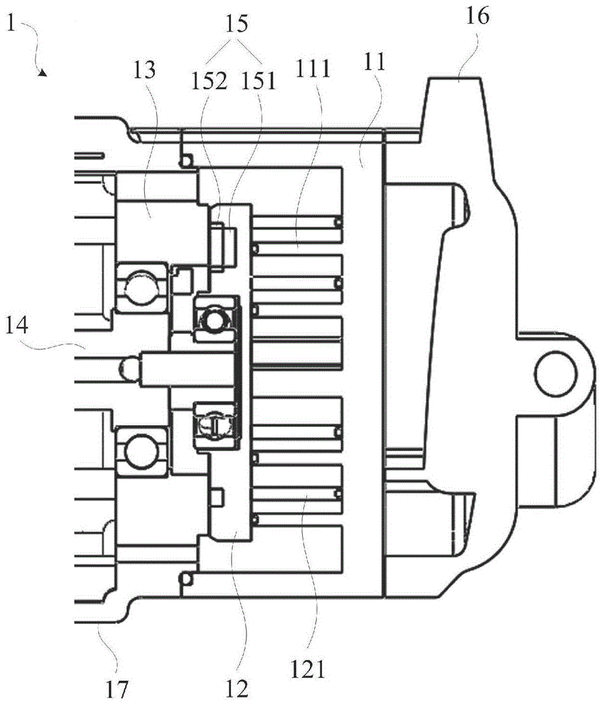 车用卧式涡旋压缩机及其泵体组件的制作方法