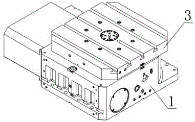 一种千分度与齿式定位共用的卧式转台的制作方法