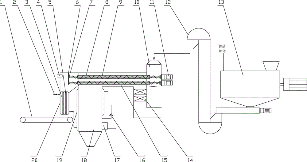 双管程双壳程的管壳式换热器的制作方法