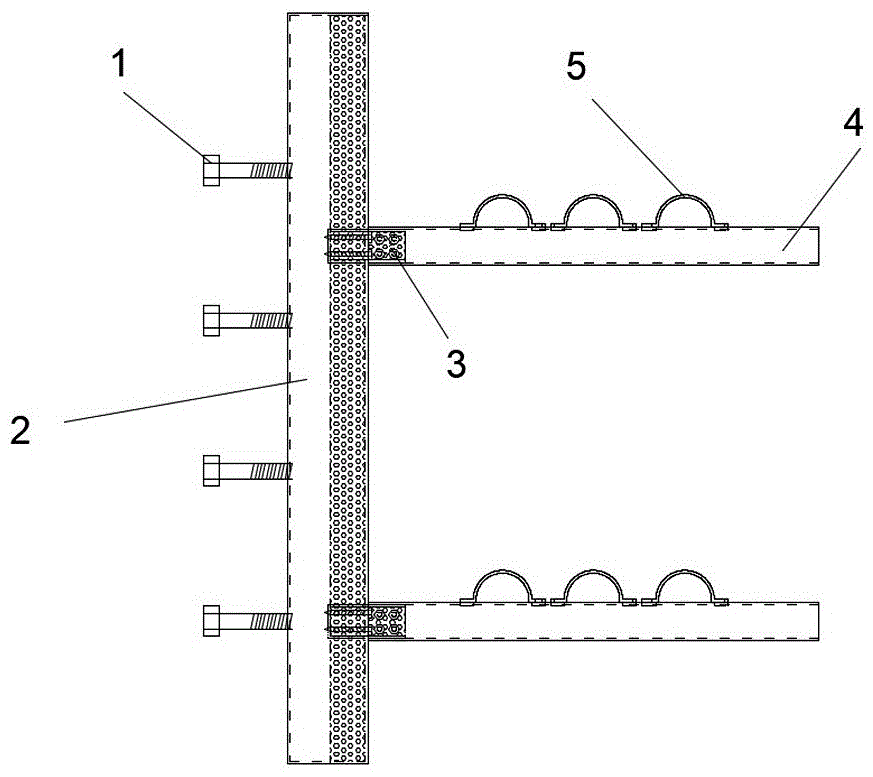 一种综合管廊管道装配式支吊架的制作方法