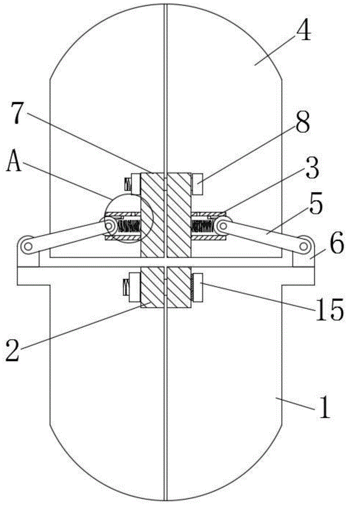 一种建筑钢建材连接处紧固装置的制作方法