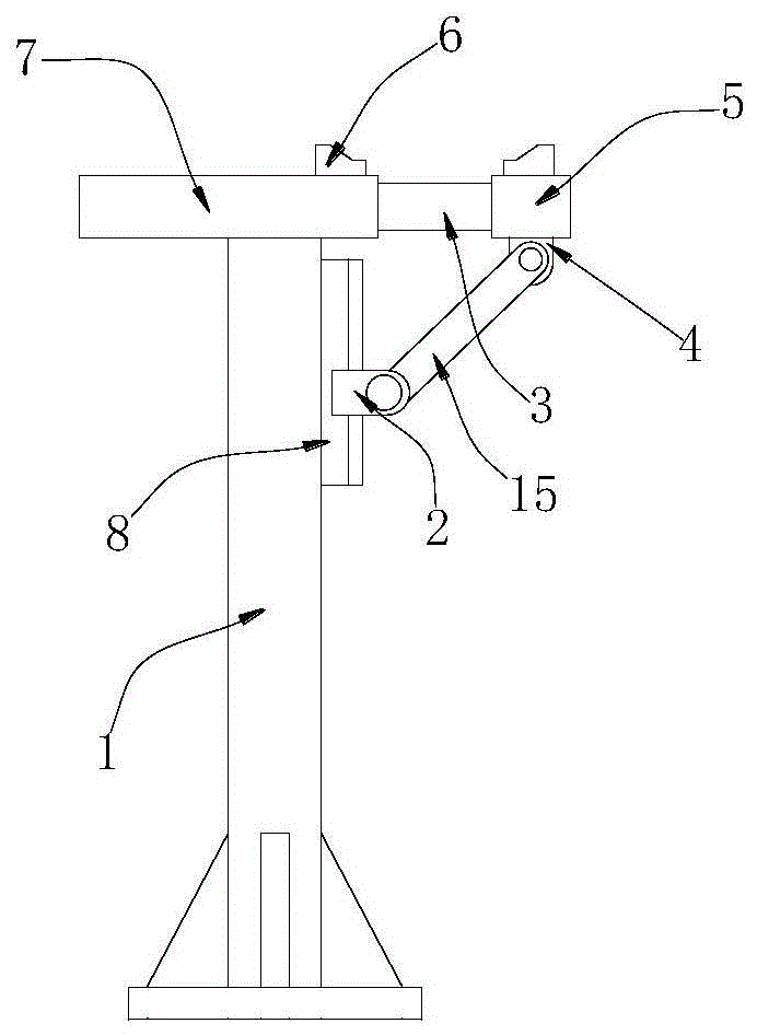 一种古建筑修复临时加固用支撑机构的制作方法