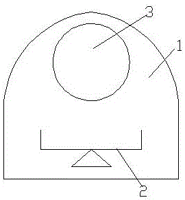 一种自动发光的钟的制作方法