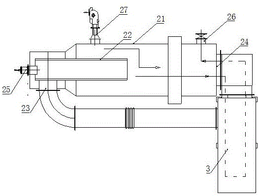 一种胶粘制品烘干设备废气循环处理系统的制作方法