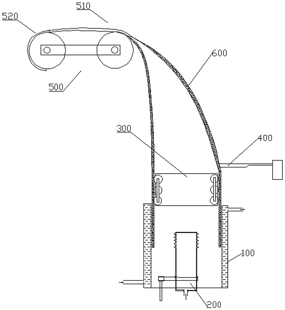 一种纤维无纺布喷射装置的制作方法