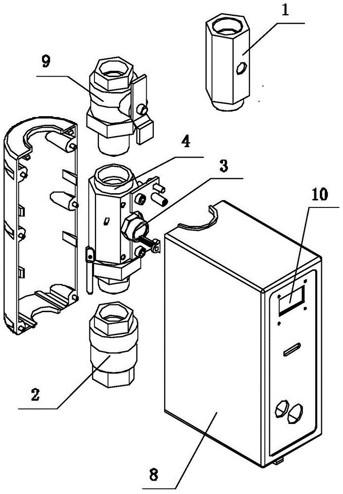 一体式多功能消火栓水压监测系统的制作方法