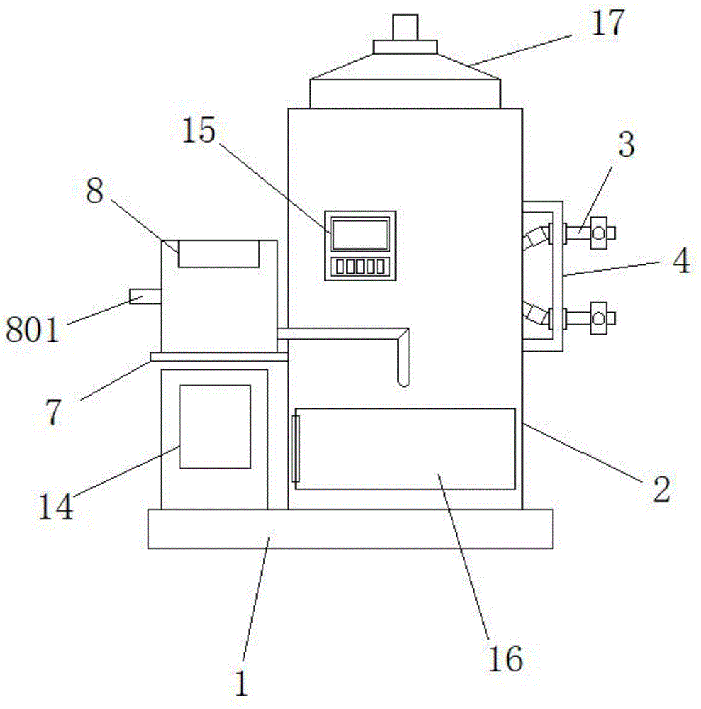 一种金属粉末回收设备用Y型通道的制作方法