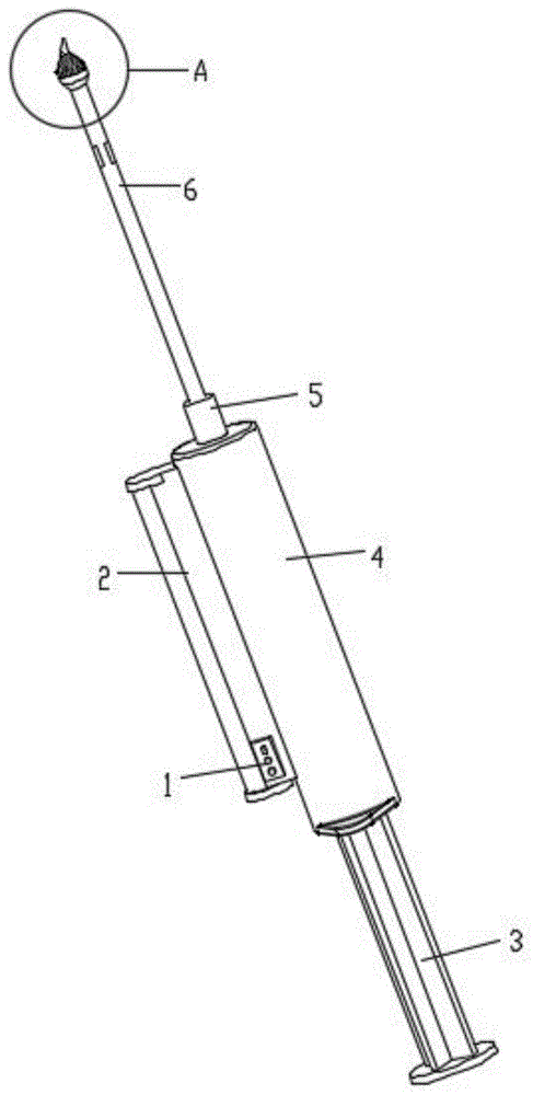 一种穿骨注射器的制作方法