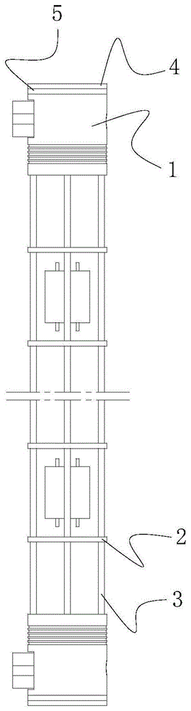 一种高透声刚性矢量水听器阵列结构的制作方法