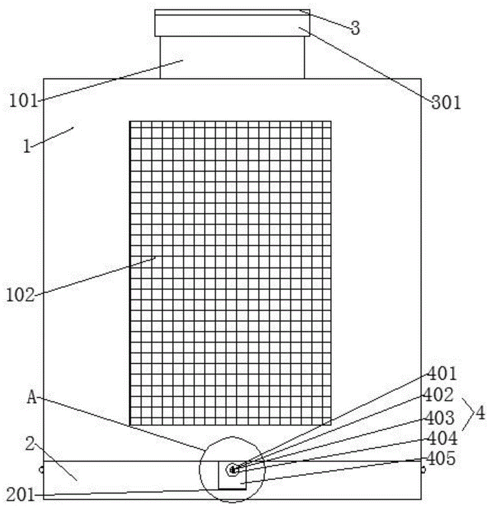 一种空气源热泵机组降噪罩的制作方法