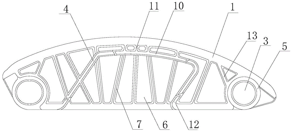 一种抗压型整体式定轨的制作方法