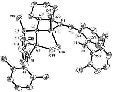 利用不对称双核胺亚胺铝配合物催化丙交酯聚合的方法与流程