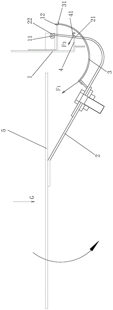 一种钢片弹簧铰链的制作方法