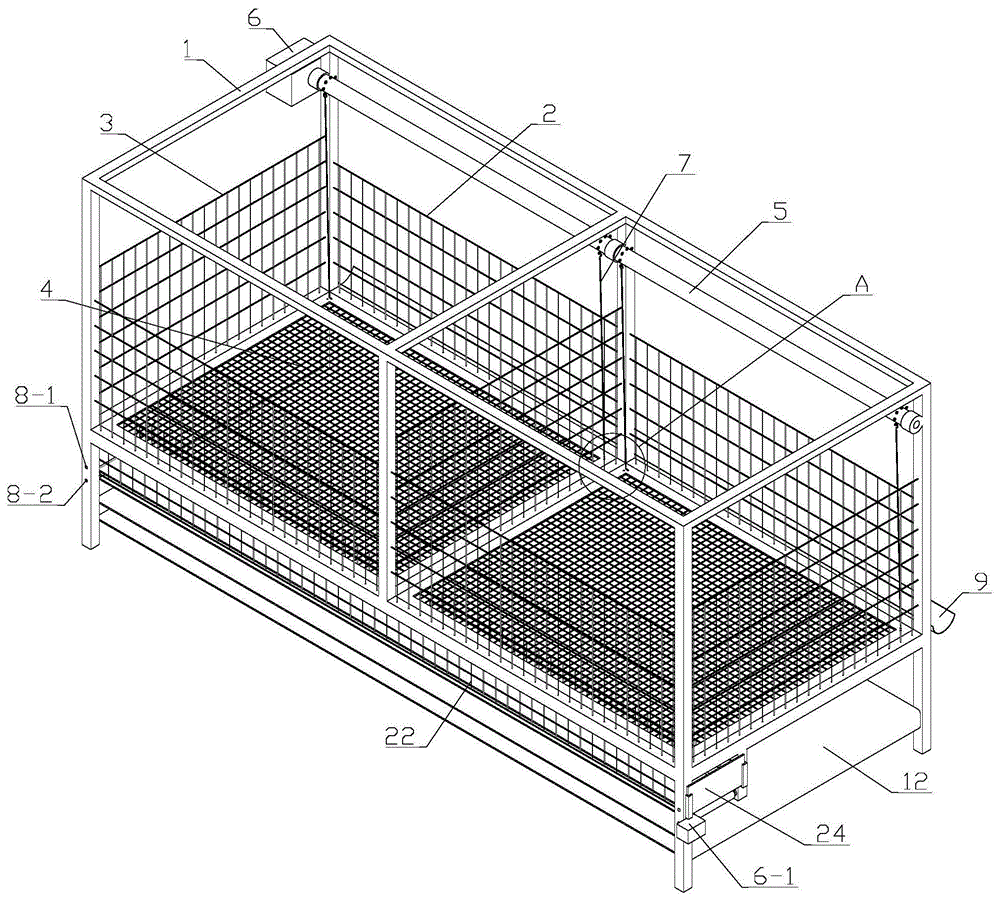 一种家禽养殖笼具系统的制作方法