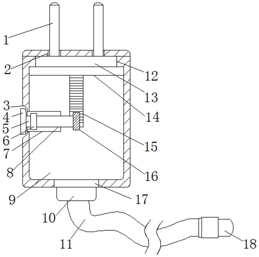 一种充电插头可以伸缩的手机充电线的制作方法