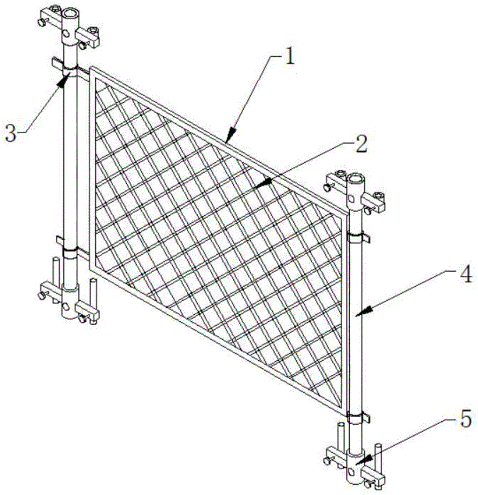 一种多功能的建筑施工防护栏的制作方法