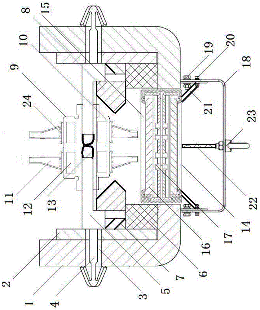 一种UV固化改性的光学膜组件及固化装置的制作方法