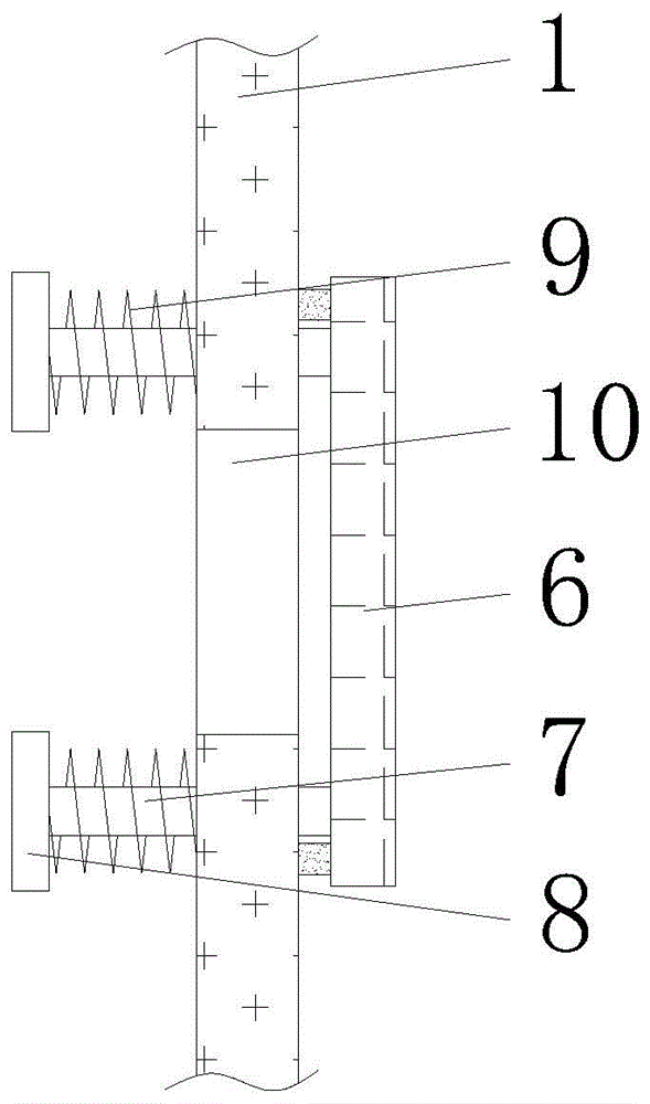 一种焦炉煤气锅炉点火燃烧器防爆炉壁结构的制作方法