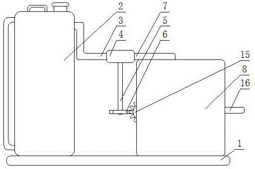 一种离子水自动上水出水机构的制作方法