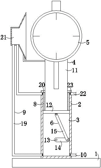 用于检测建筑结构构件挠度的装置的制作方法