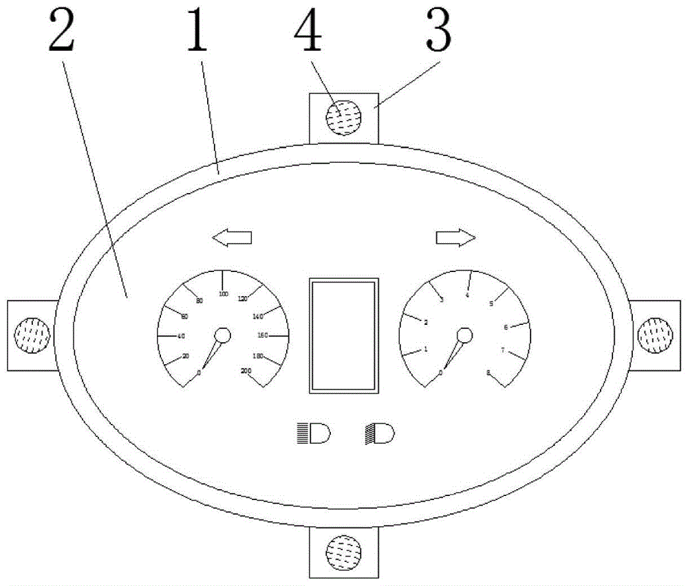 一种具有夹紧功能的仪表接口的制作方法