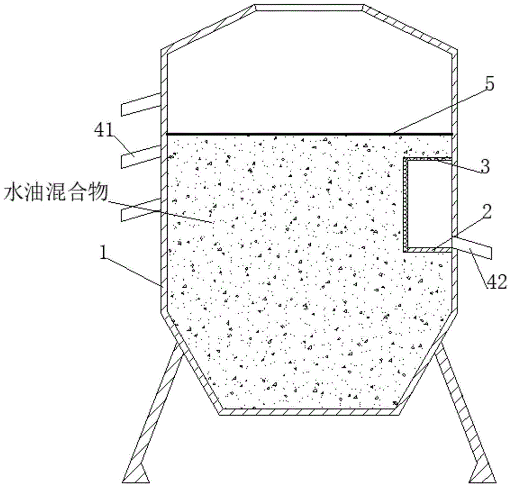 一种水油交界高分离率环保装置的制作方法