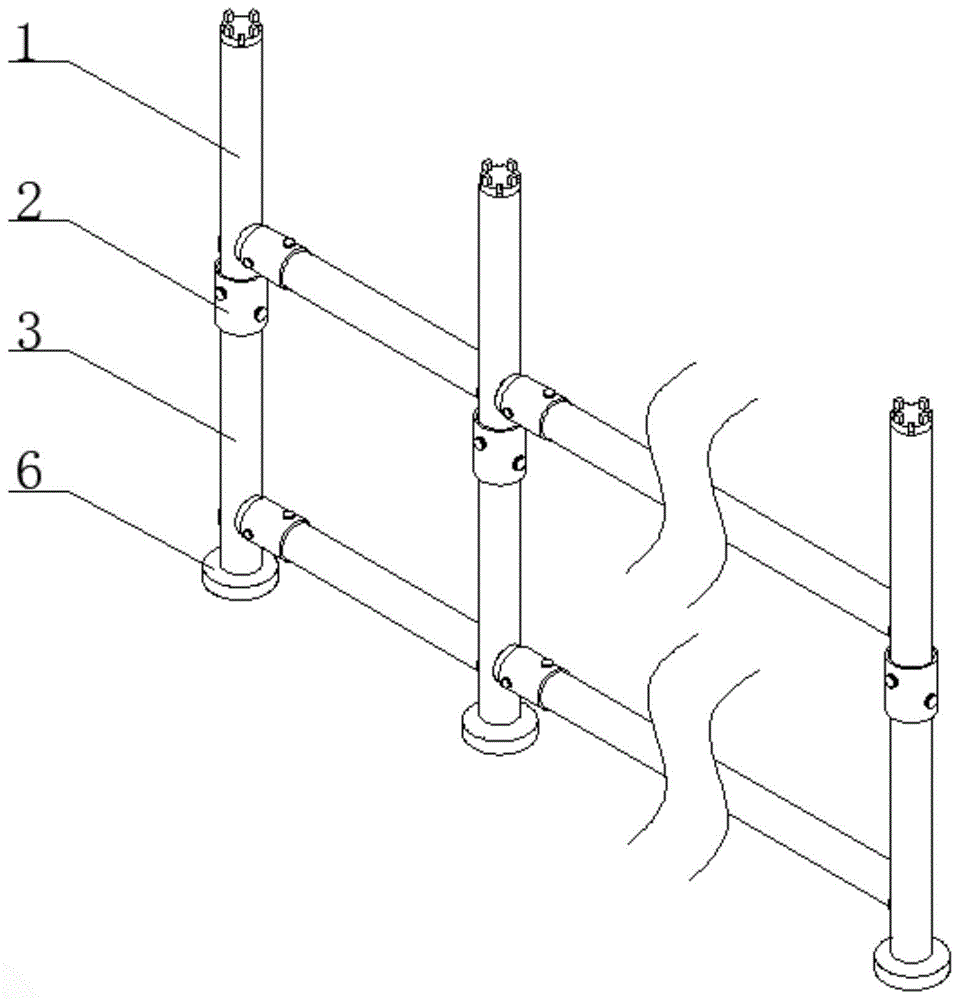 一种建筑施工用支挡钢架组合套筒的制作方法