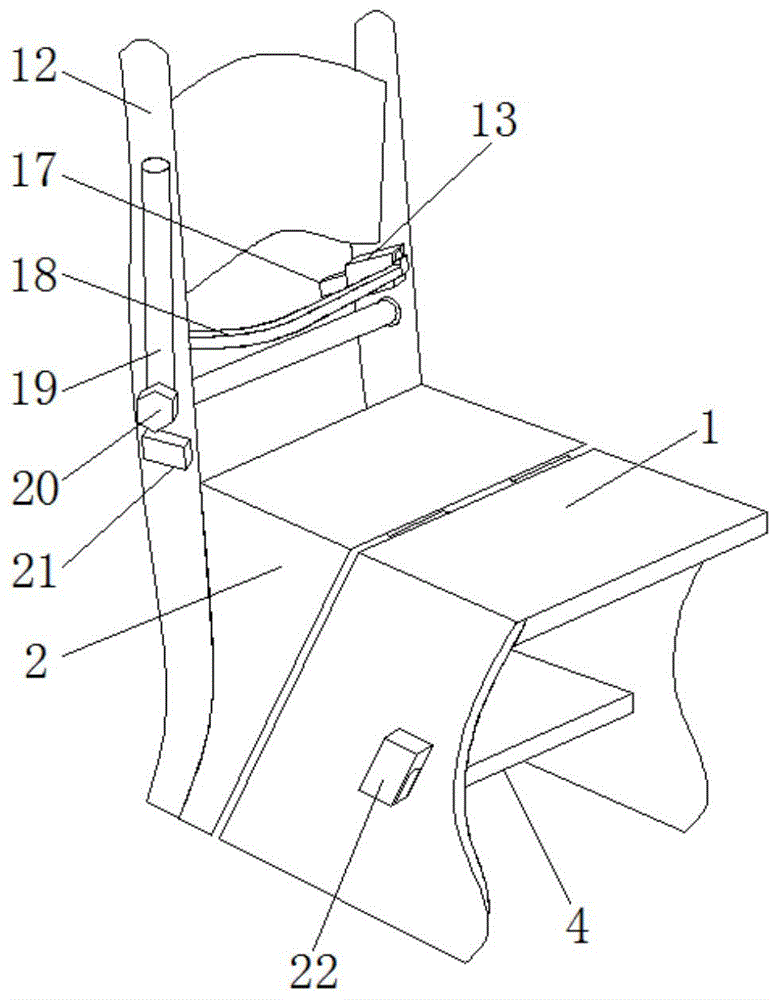 一种通过折叠可对形状功能进行改变的多功能家具的制作方法
