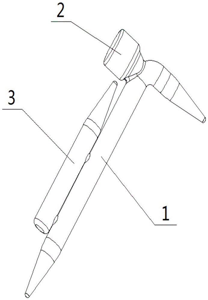 一种建筑铝模板拼装专用锤的制作方法