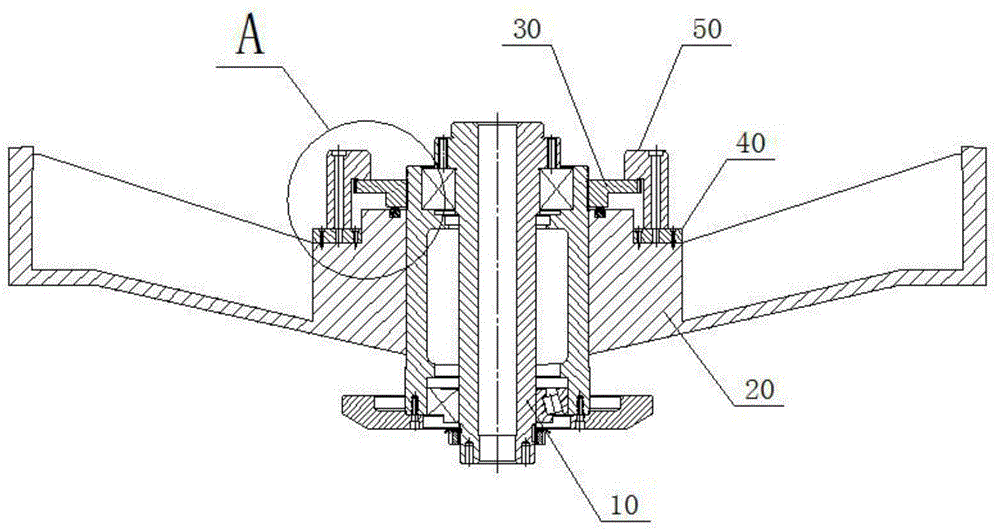 一种双面针织大圆机中心套筒结构的制作方法