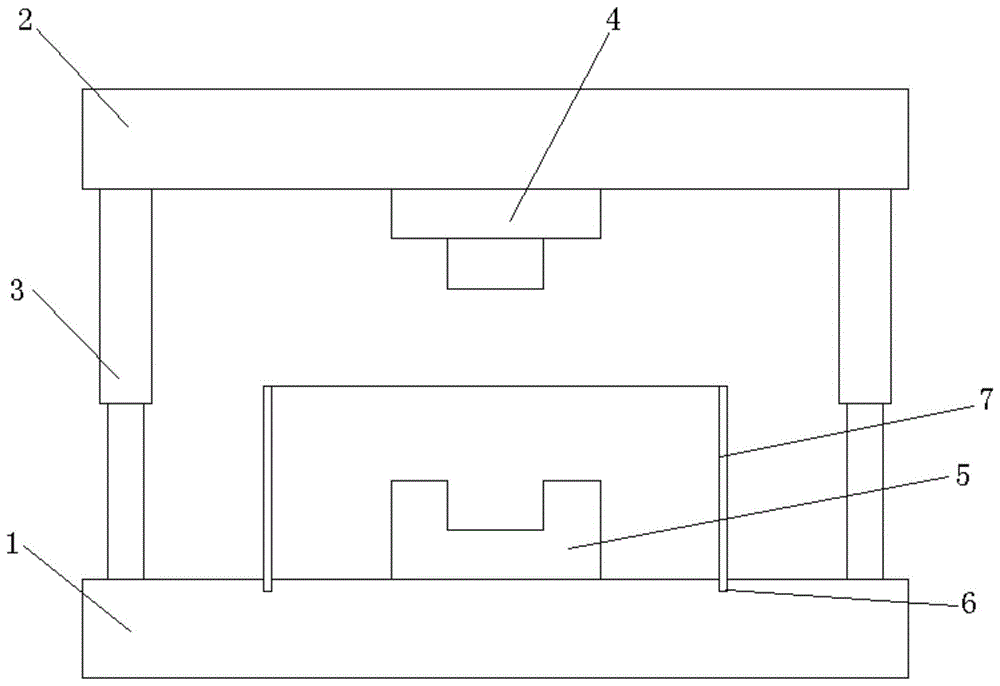 一种汽车零部件冲压模具的安全工装的制作方法