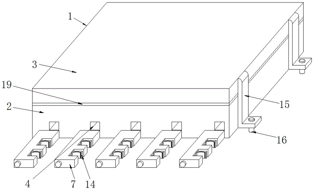 一种计算机网络用网线分线盒的制作方法