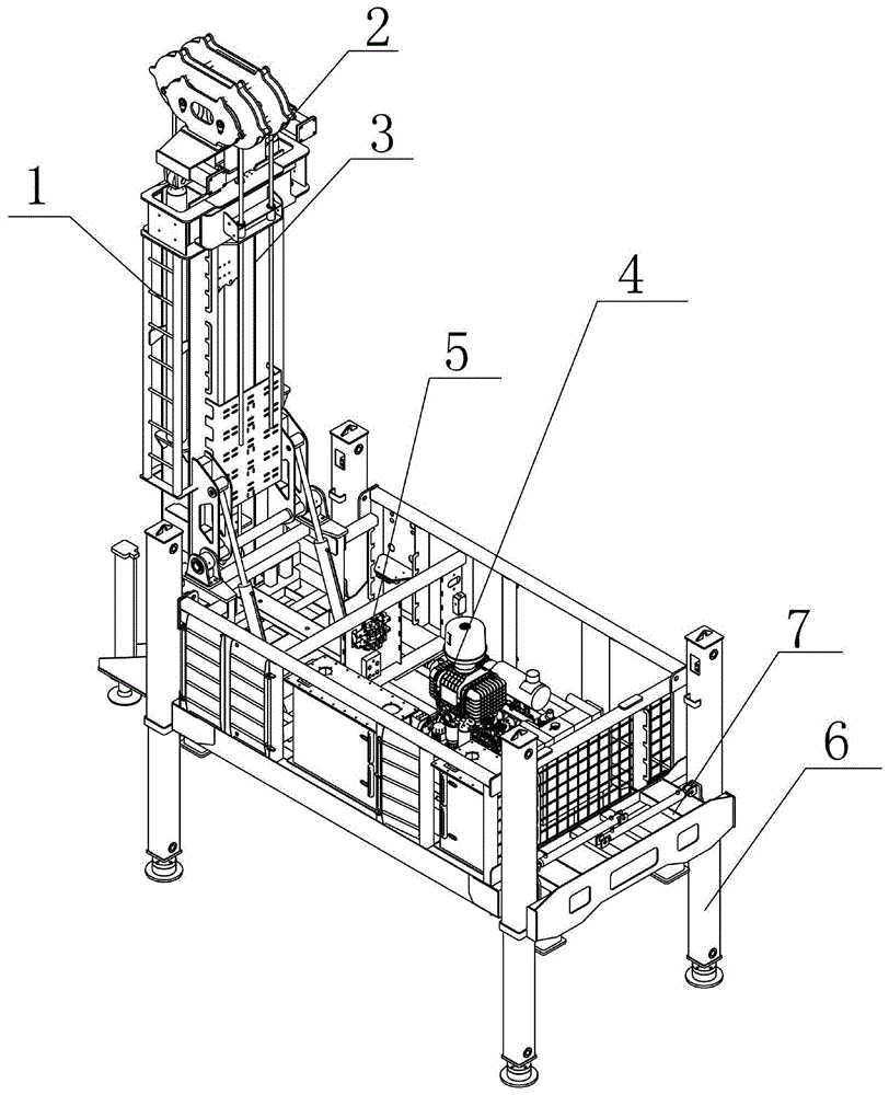 液压修井机的制作方法