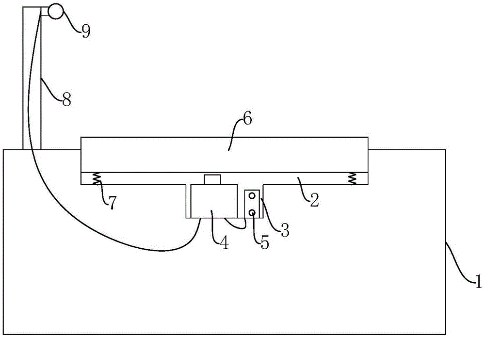 一种具有照明功能的化妆品销售台的制作方法