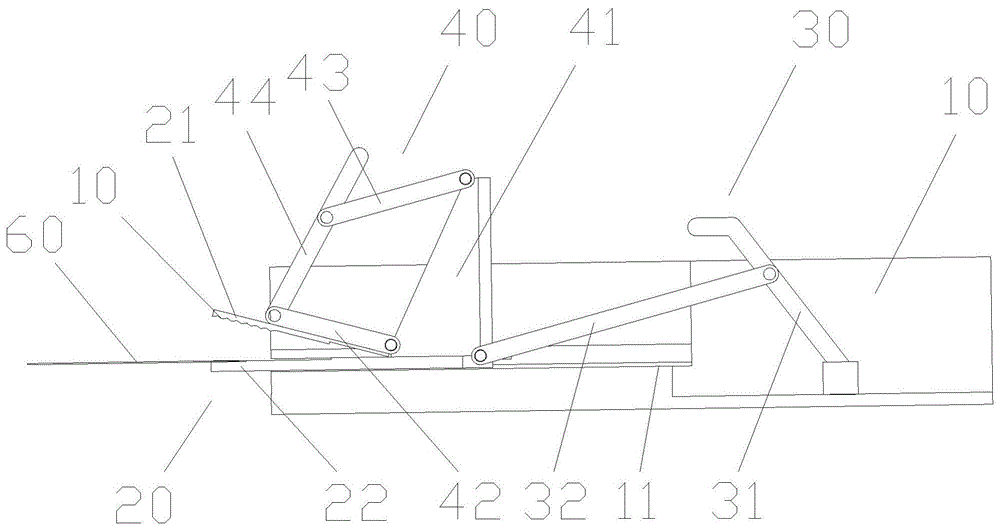 一种用于画框绷紧画布的装置的制作方法