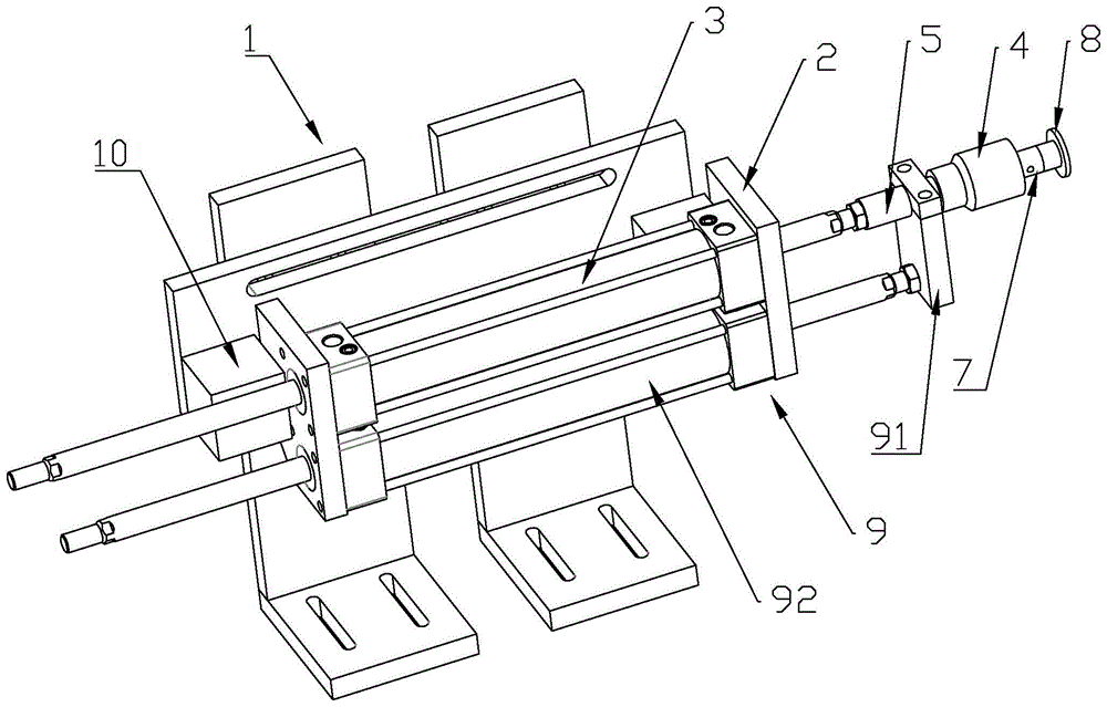 车堆焊槽定位装置的制作方法