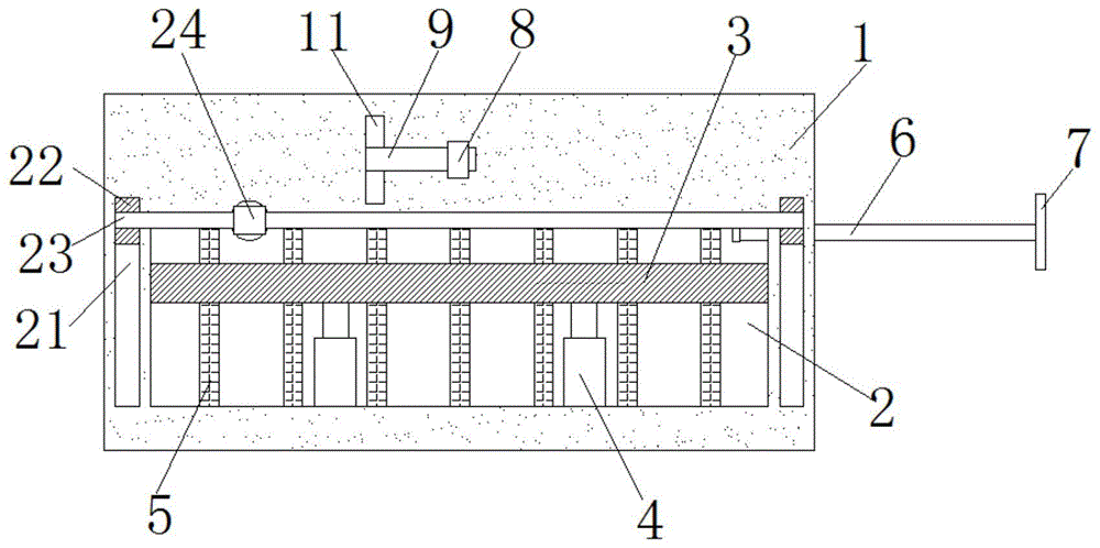 一种钢结构加工用定位打孔装置的制作方法