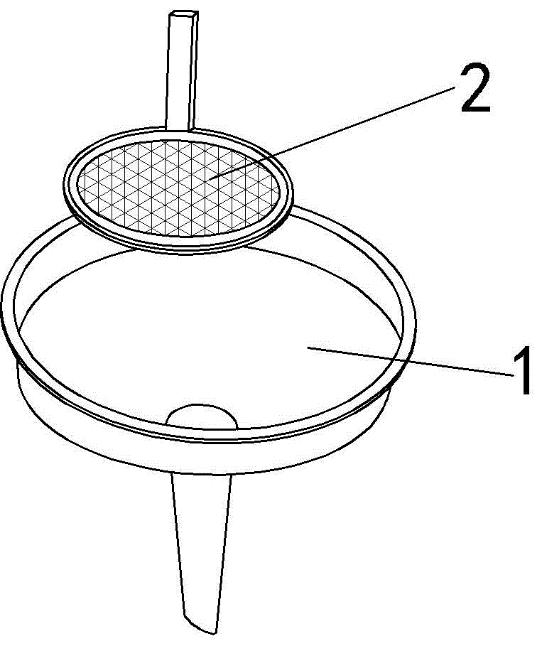 带滤网的漏斗的制作方法