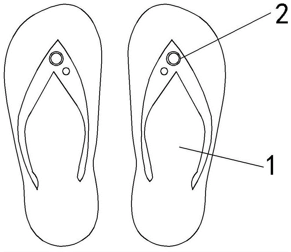 带灯的拖鞋的制作方法