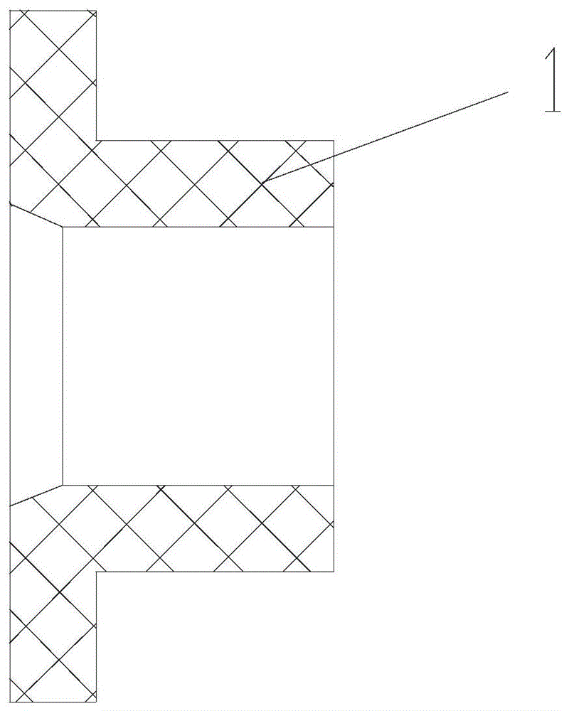 杆用轴封套的制作方法