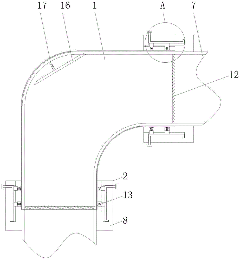 一种可快速安装管道的PP大口径弯头的制作方法