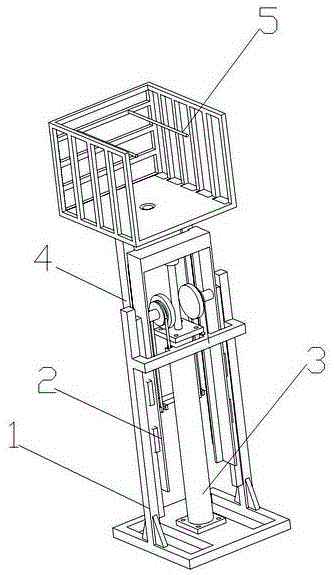 一种水槽边板升降器的制作方法