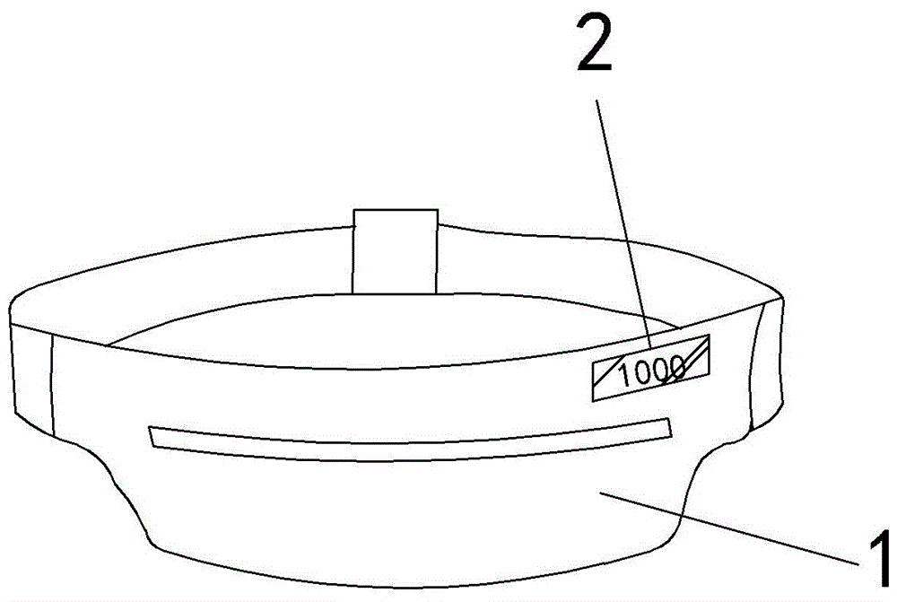 带记步器的腰包的制作方法