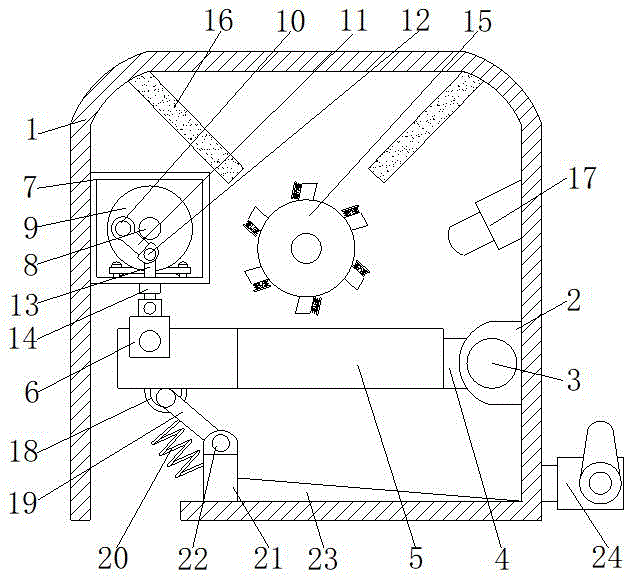 一种紧固件清洗机的进料装置的制作方法