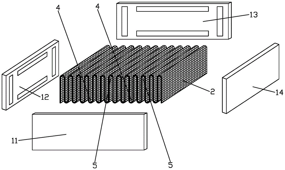 一种用于通风器具的折叠海绵过滤网的制作方法