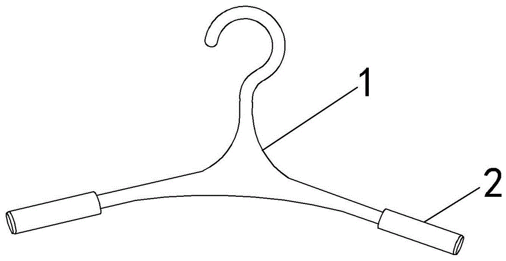 带伸缩杆的衣架的制作方法