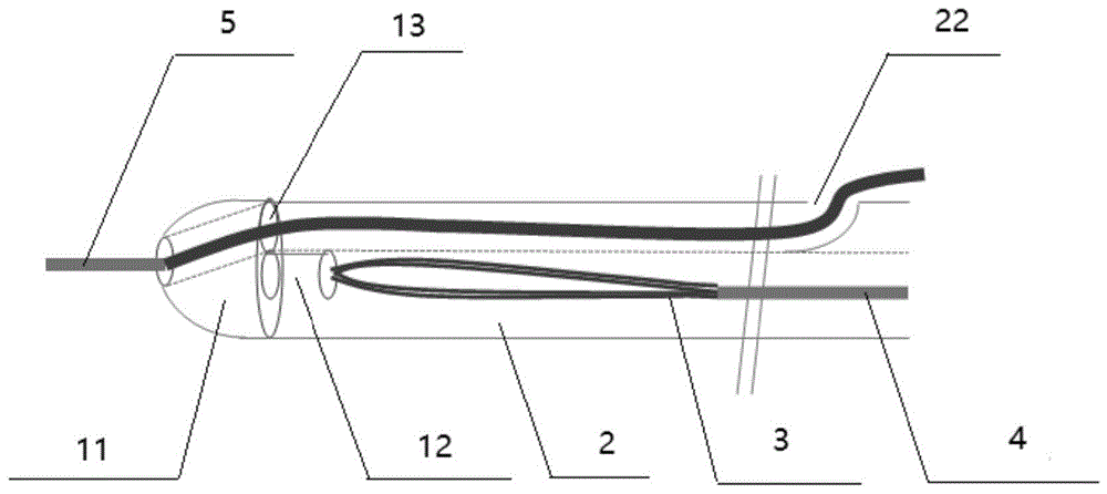 带引导头及导丝孔的取石网篮的制作方法